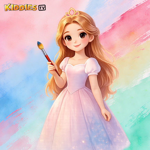 Unicorn & Princess Color Games icon